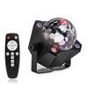TC-7011-2 7-Color Angled LED Stage Light Sound-Activated Strobe Magic Ball Lamp for Party Home