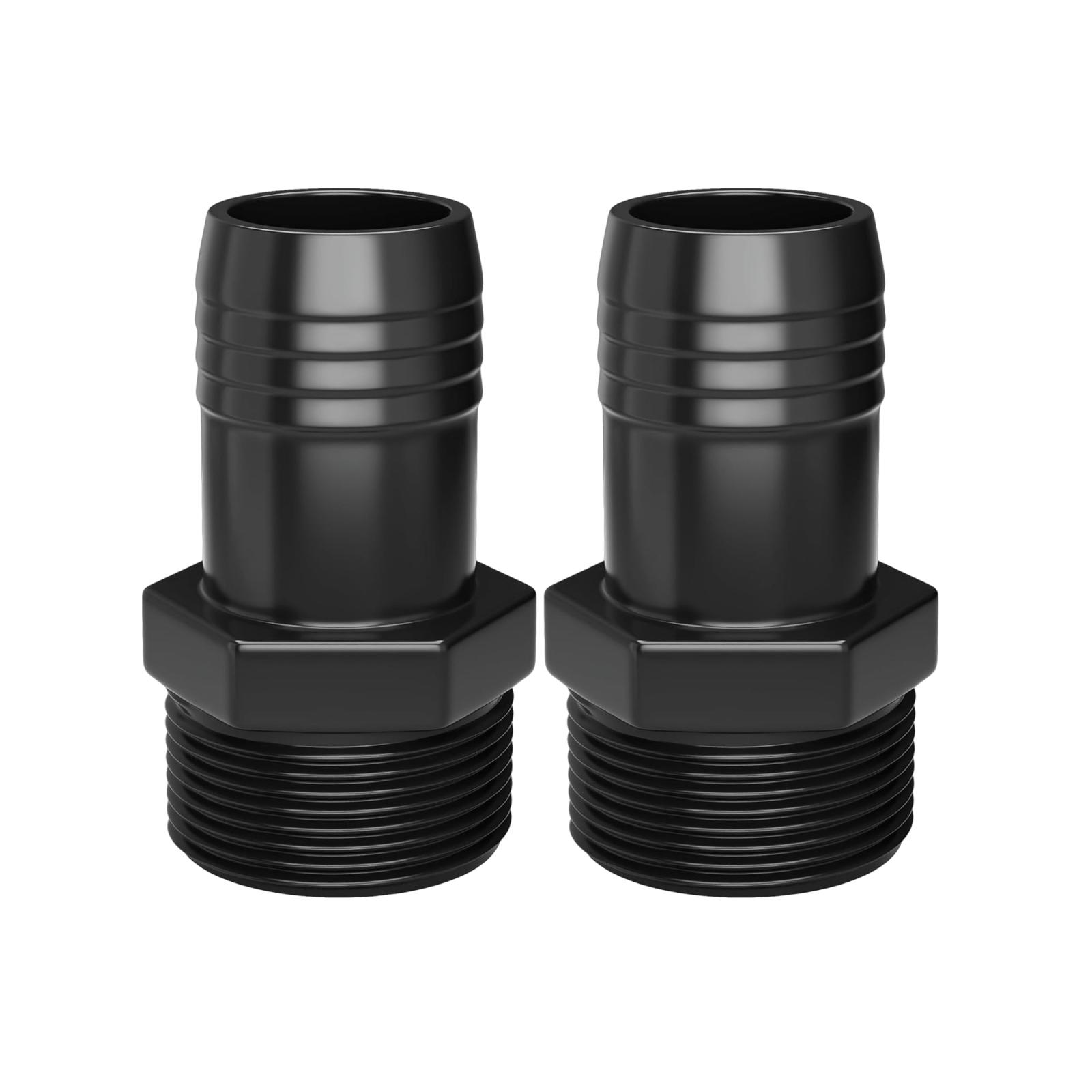 1.5 Inch Pool Pump Hoses Adapters Leakproof Threaded Hoses Connector Non-Slip Compatible for Hay-Ward SPX1091Z2 Supplies