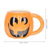 Pumpkin Face Ceramic Mug Creative Pumpkin Coffee Cup Decorative Water Cup Perfect for Home Office Halloween