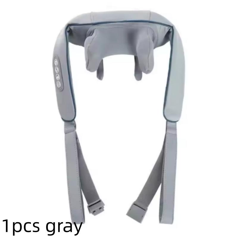 

Portable Neck Massager with Hot Compress Function Relaxes Back Shoulder Muscle Pain Relief Bionic Neck and Shoulders Massager