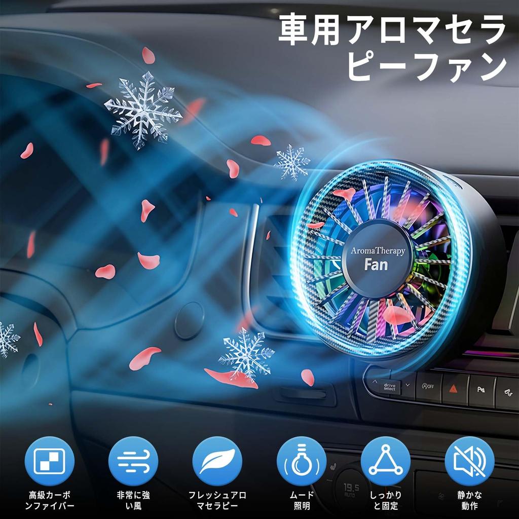 Ventilateur de voiture, 1 pièce (Nouveau en Été 2025 - Pour Sièges Avant), Ventilateur de voiture,