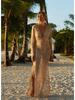 Women's European & American Style Knitted Beach Dress