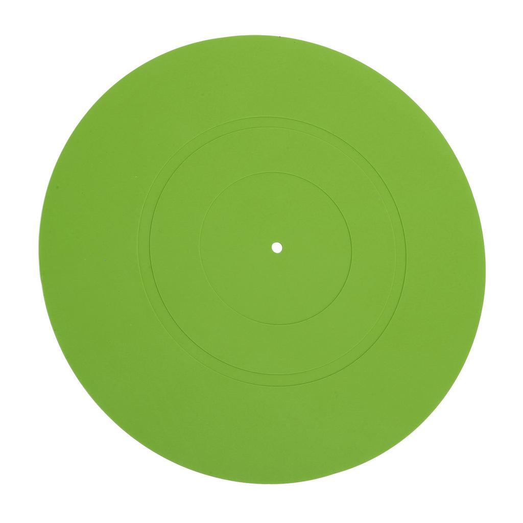 Turntable Mat Record Platter Slipmat Rubber Record Player Mat Universal for LP Record Players Reduce Noise Tighter Bass