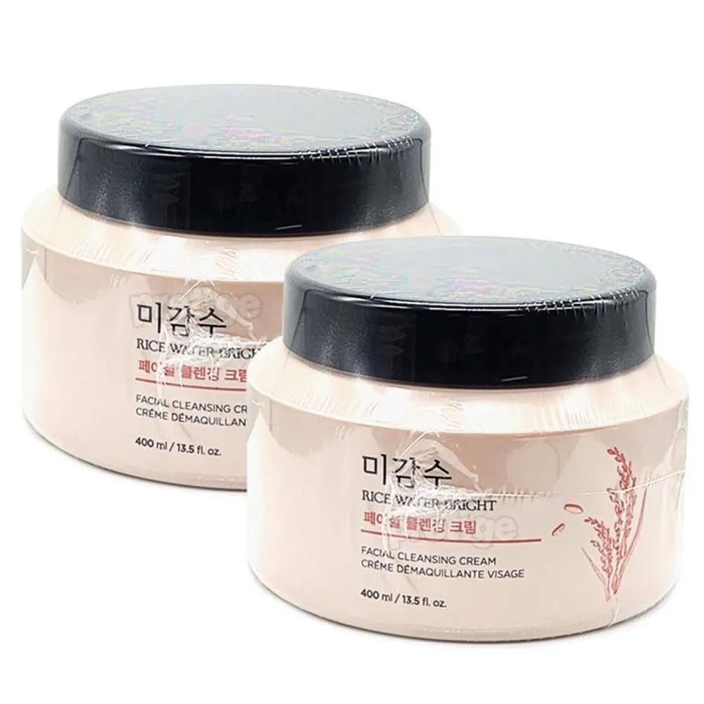 The Face Shop Migamsu Bright Facial Cleansing Cream 400ml+400ml