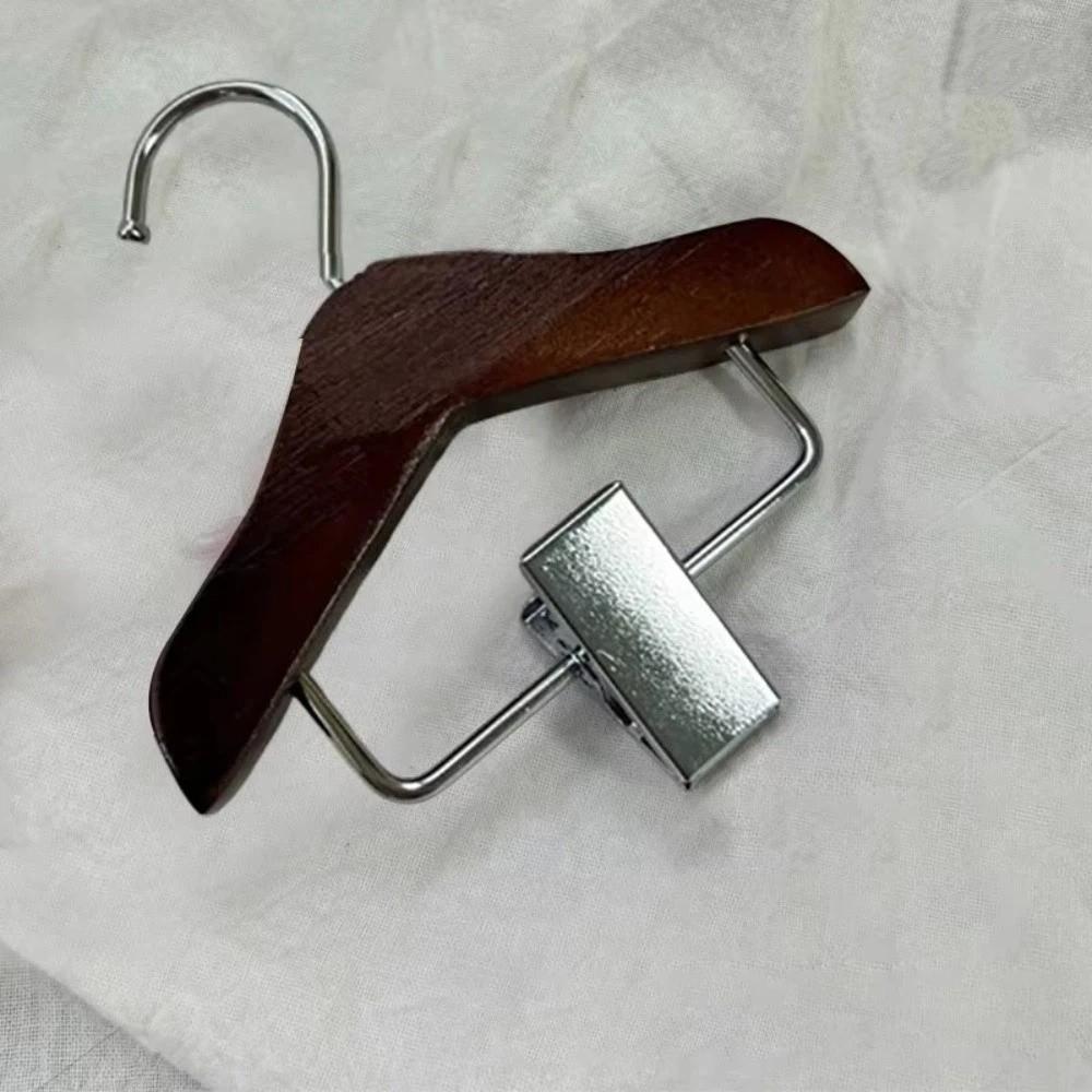 Stainless Steel Clips Nail Showing Shelf Acrylic Mini Wooden Hangers Nail Art Shop
