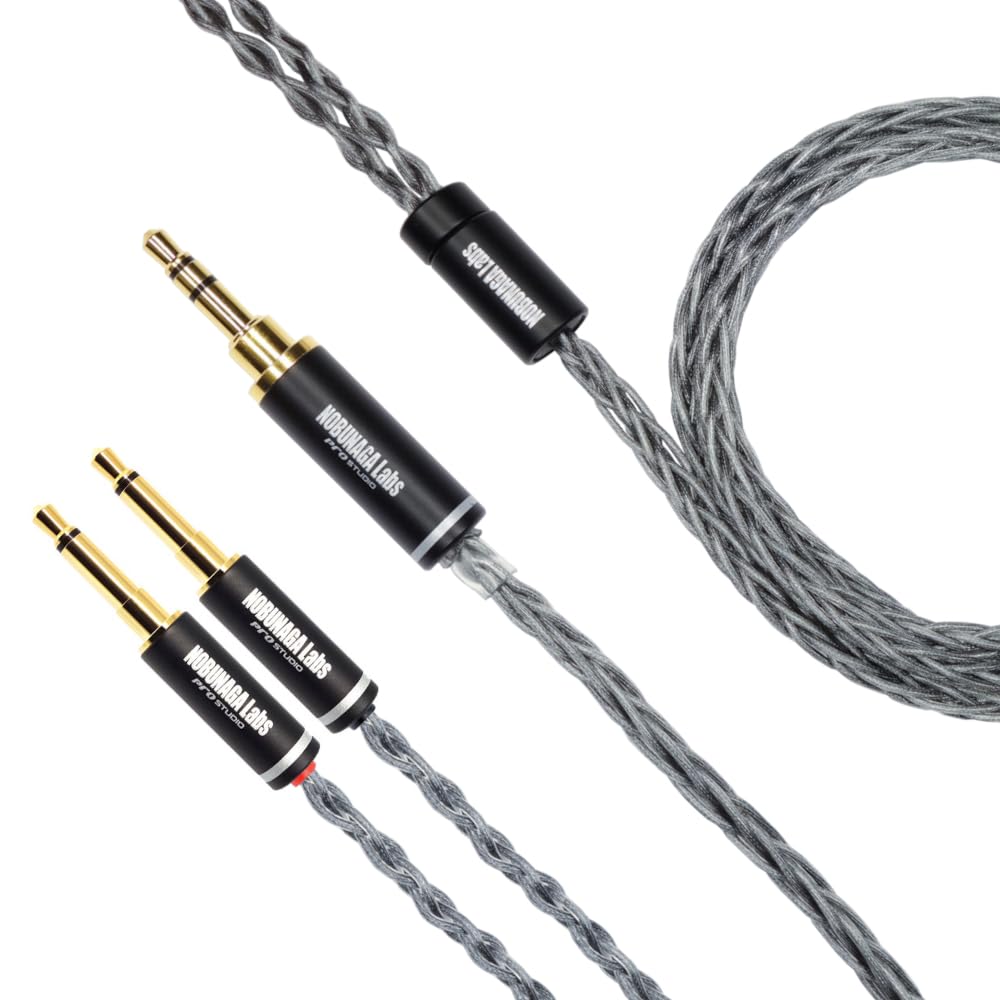 

NOBUNAGA Labs Tokusen x alloy conductor cable [3.5mm 3-pole balanced/3.5mm 2-pole 2] Copper-silver NLC-TOK