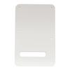 Musiclily Pro ST HSS Tremolo Cavity Backplate for Squier Sonic Strat Electric White 6-Hole Guitar, 3-Ply,