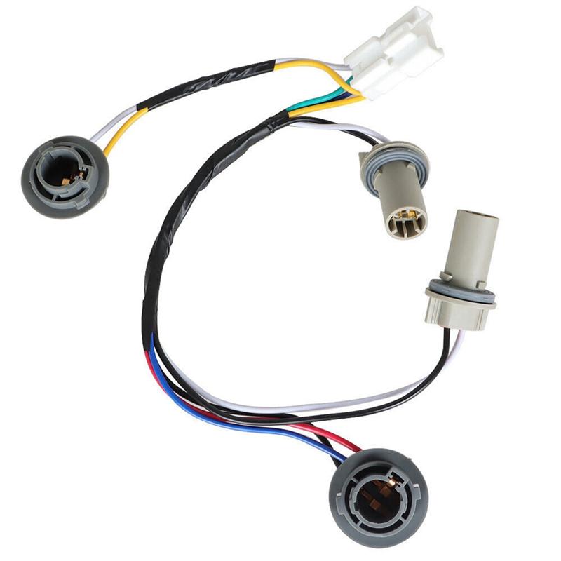 T-Top-Rated-2PCS Car Rear Taillight Lamp Socket & Wiring Harness For Hyundai Sonata 2011-2014 92450-3Q000 Replacement Parts