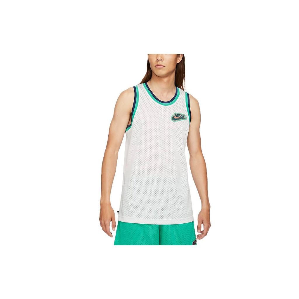 Nike Maglie da Basket Uomo Bianche Vestibilità Regolare Media DA5685-121