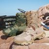Men's Tactical Desert High Top Boots Retro Style Motorcycle Boots Outdoor Hiking Camping Shoes Comfy Ankle Boots Sized For 39-46
