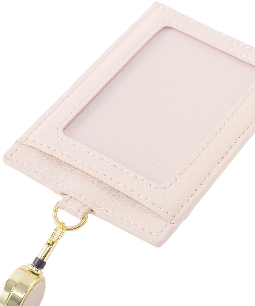 Maison de FLEUR de Retractable Bijou Ribbon Pass Size Pass Case 08001387300 (Maison Fleur) Case, Navy, F,