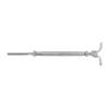 Kit Tendicavo Regolabile a 180° in Acciaio Inox T316 da 1/8 di Pollice T316 con Chiave per Montaggio su Pali in Legno