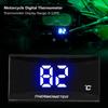 KIMISS Motorcycle Digital Water Temperature Gauge Blue Light