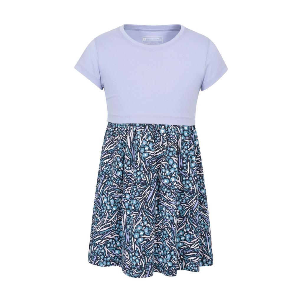 Mountain Warehouse Girls Petal Abstract Midi Dress