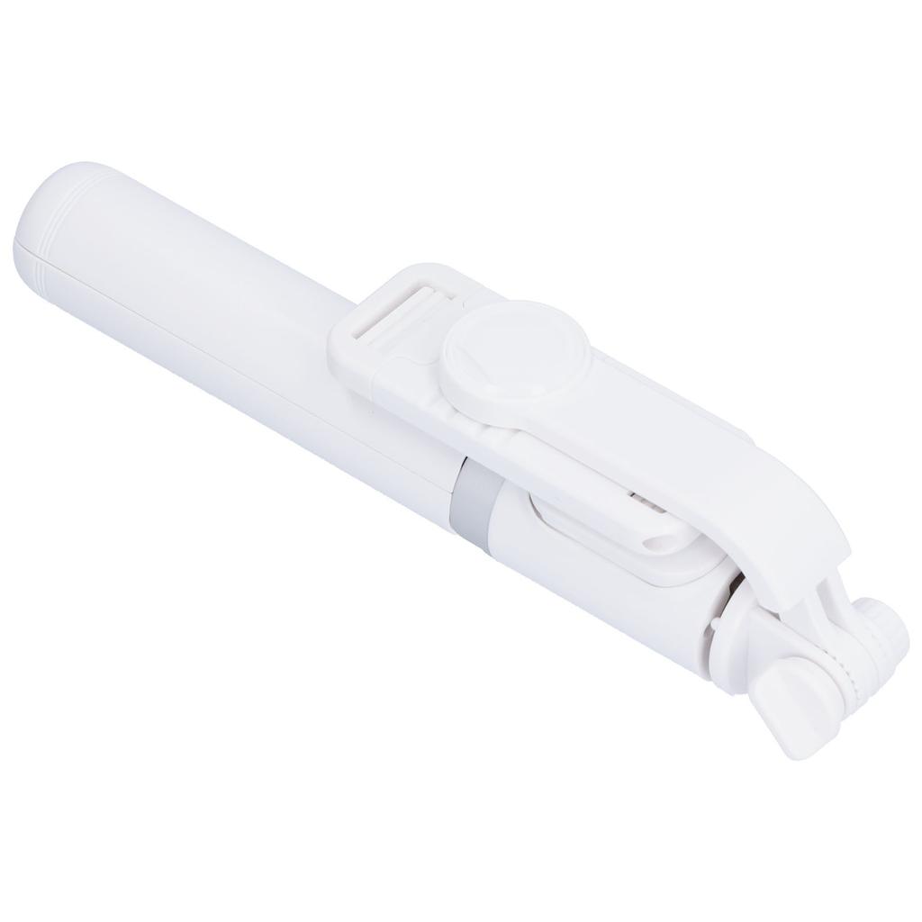 103cm 40.6in Tripod Selfie Stick Aluminum Alloy Cellphone Selfie Stick for Android iOSWhite