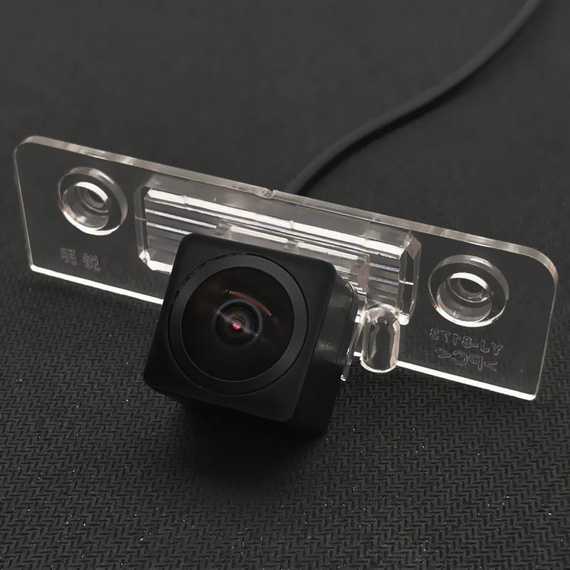 AHD Fisheye 12LED Dynamic Trajectory Car Rear View Camera For Skoda Octavia 5 A5 2008 2009 2010 2011 2012 2013 2014 2015