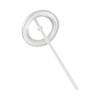 Double-Layer Clear Tumbler with Lid and Straw Iced Coffee Cup Drinkware Water Bottle  Home Use