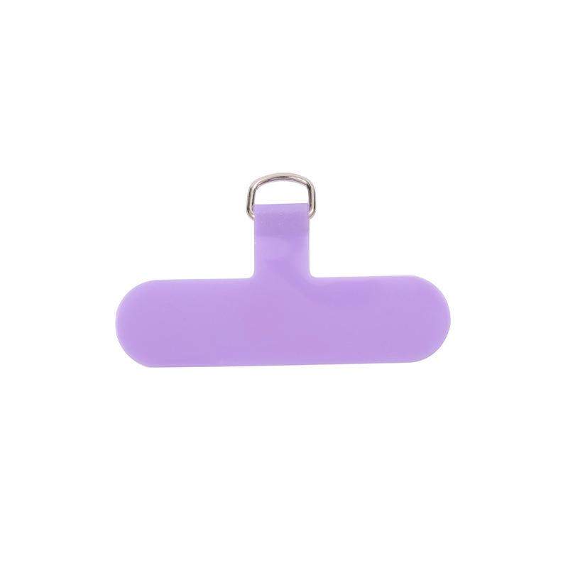 Universal Colorful Cartoon Phone Chain Pad Cellphone Lanyard Strap Mat Phone Hanging Patch For Iphone