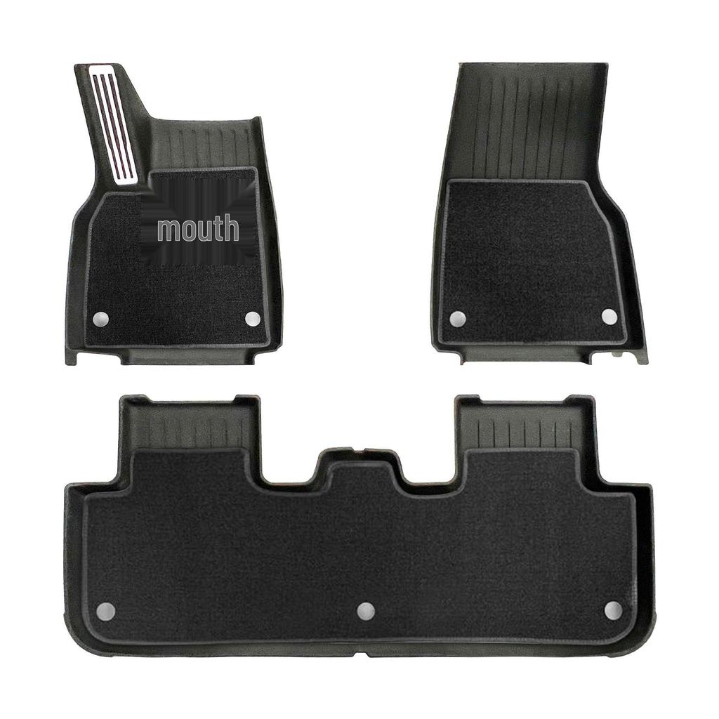 Fits Tesla Model Y 2025: Custom Front & Rear Trunk TPE Floor Mats