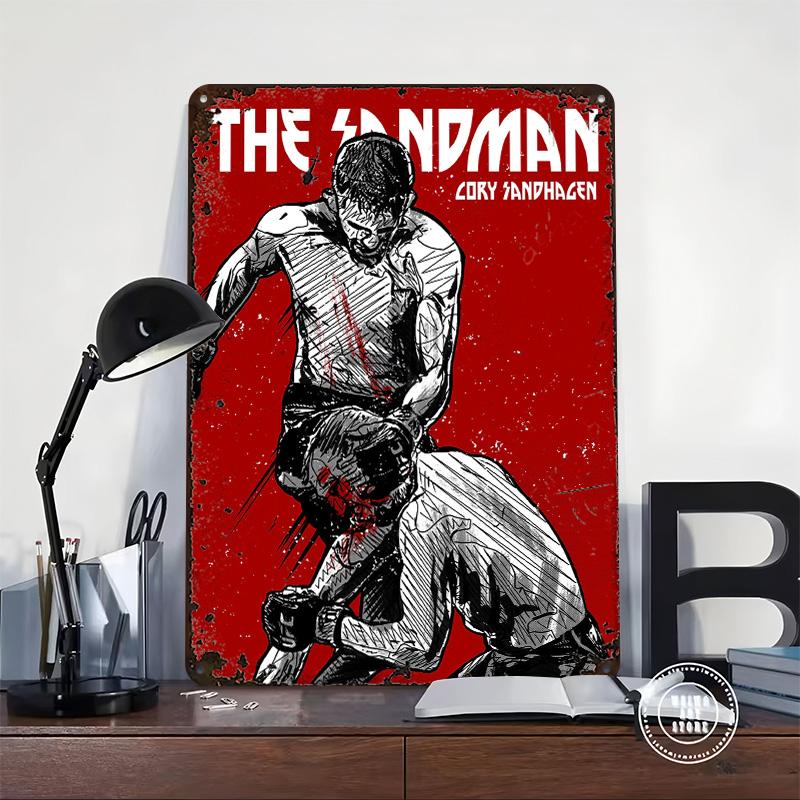 Cory Sandhagen Printed Poster Customized Wall Art Retro Vintage Metal Tin Signs for Room House Modern Home Decoration Ornaments