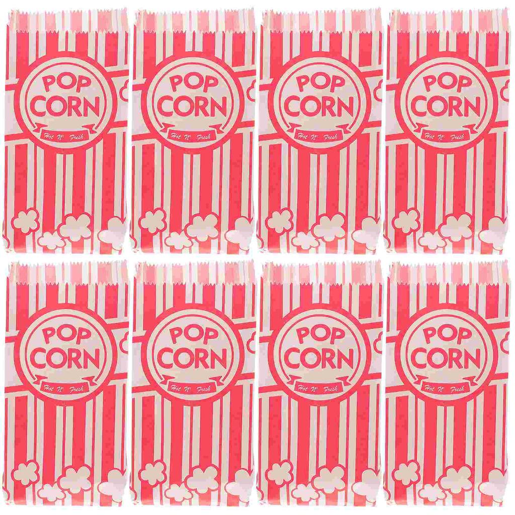 50 Pcs Air Popper Popcorn Maker Papier Tasche Tragbare Halter Bequem Container Taschen Groß Kleine