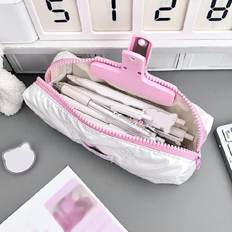Pencil Case Desktop Accessory Reusable Stationeries Storage Pouches Pen Box Pencil Case Organizers Pencil Holders Sleeve