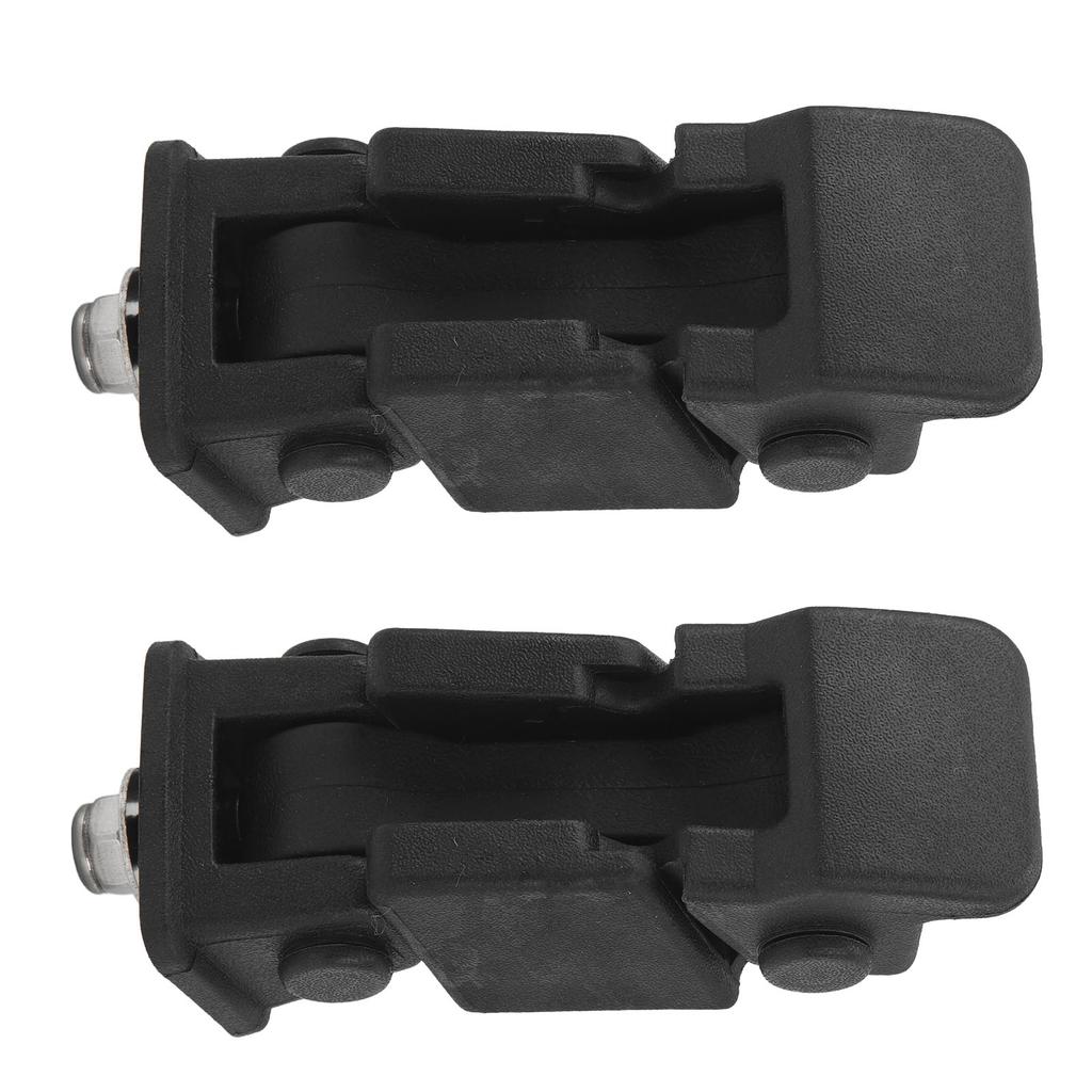 2Pcs Hood Latches High Safety Protective Hood Latch Locking Catches Kit for Wrangler TJ 1997 To