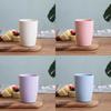 Wheat Straw Circular Mouthwash Cup With Modern Design Suitable For Gifts
