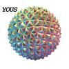 Desk Stress Reliever 3D Printed Spiky Ball Toy, Relief Mini Textured Ball, Massage Decompression Toy for Home Office School