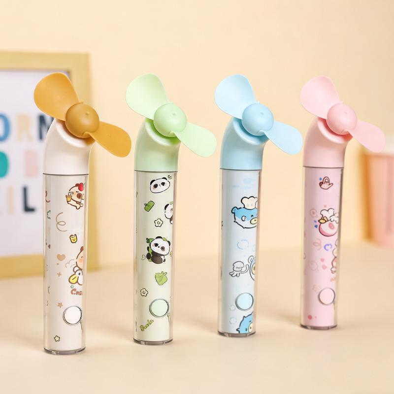 

Touxioutoule Portable USB Handheld Fan for Girls - Mini, Cute, Summer Outdoor, Bag-Friendly. 27*60*154 mm