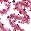 Love Sequins Heart Tinsel Garland 2M Hanging Decor Colorful Valentines Garland  Festival Mantel
