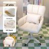 Ergonomic Swivel Desk Chair: Adjustable Height, Comfy for Office, Home & Bedroom