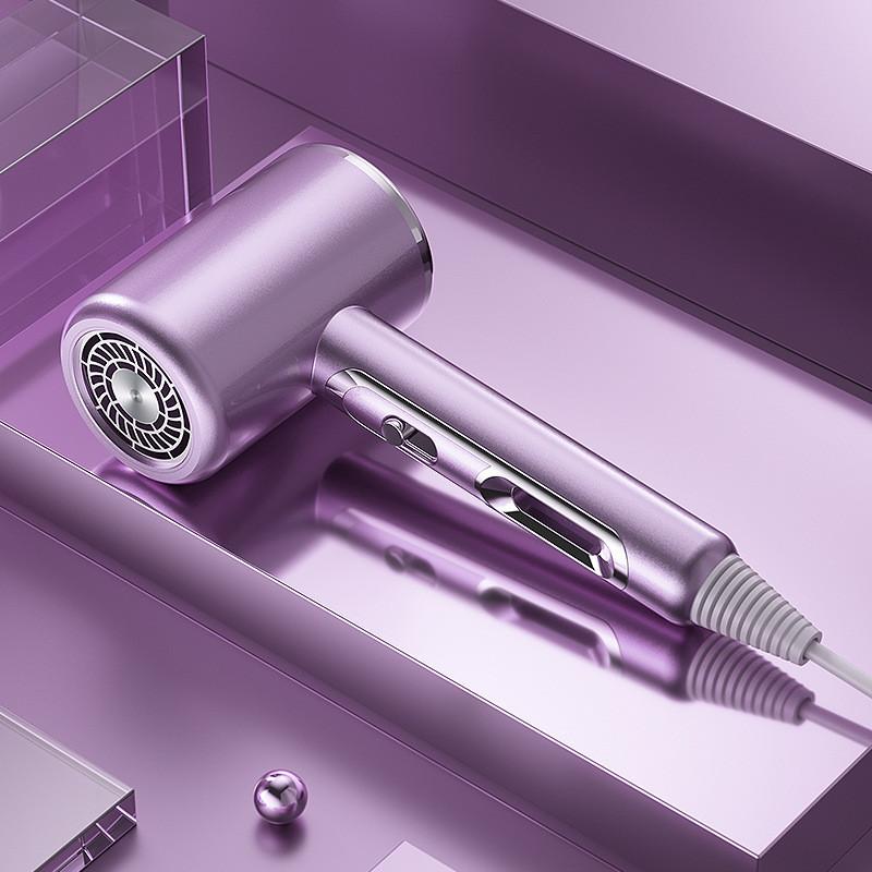 Hair Dryer Three Color Handle Hollow Tshaped Highpower Household 1600w 220v