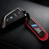 For BMW 1 2 3 4 5 6 7 Series X1 X3 X4 X5 X6 X7 F30 E36 E46 E60 F10 Car Carbon Fiber Key Chain Key Ring Decorative Accessories