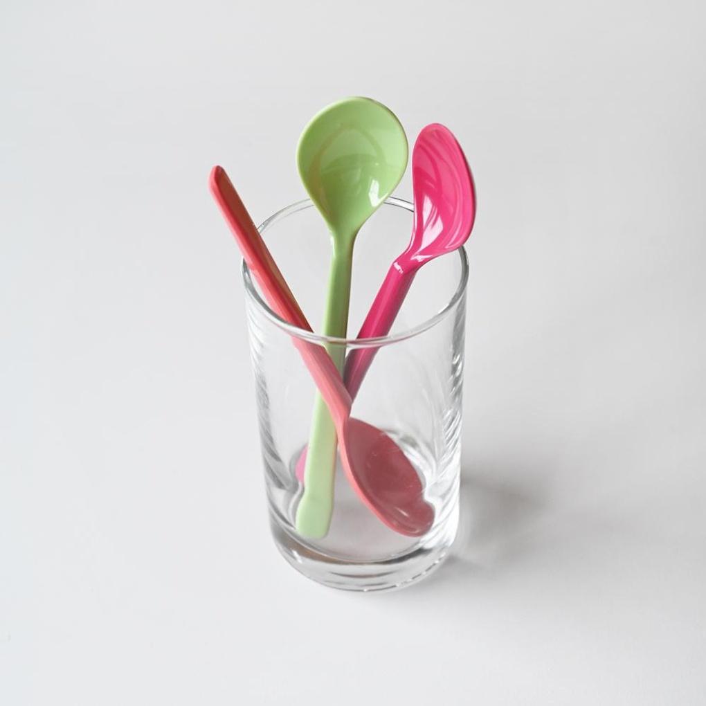 Crayon Pastel Melamin Teelöffel