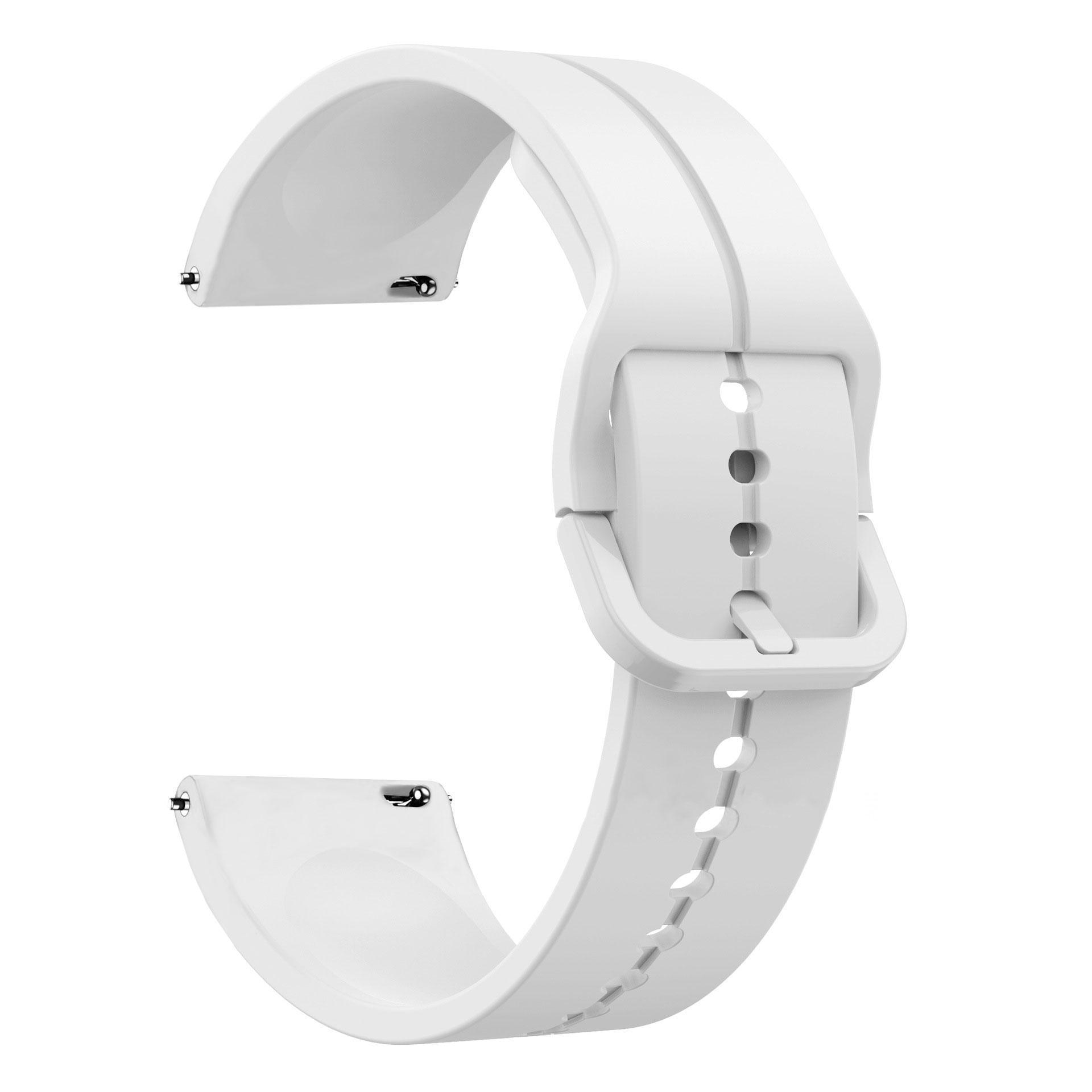

For Huawei Watch GT 4 46mm/Watch 4 Pro/Watch 3 Pro New/Watch 3 Pro/GT 2 Pro/Honor Watch GS 3i Watch Strap 22mm Silicone Watch Band White