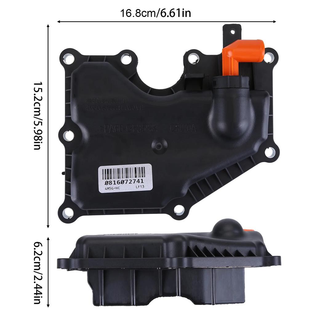 Kunststoff Ölseparator Kurbelgehäuseentlüftung Kompatibel für FORD C-Max S-Max Focus Mondeo 1.8 2.0