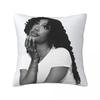SZA Rapper Singer Square Pillow Case Cushions for Sofa s Music Vintage Pillowcover Home Decor