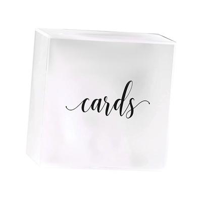 Acrylic Wedding Money Box, Box Large Decorations Acrylic Wedding, for Baby
