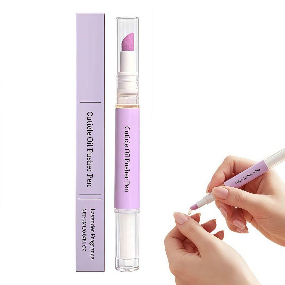 Penna Push-up Cuticole e Olio 2-in-1 Penna Illuminante e Idratante per Unghie Penna Protettiva per Cuticole Unghie 2ML Penna Smalto Portatile Strumento per la Cura delle Unghie