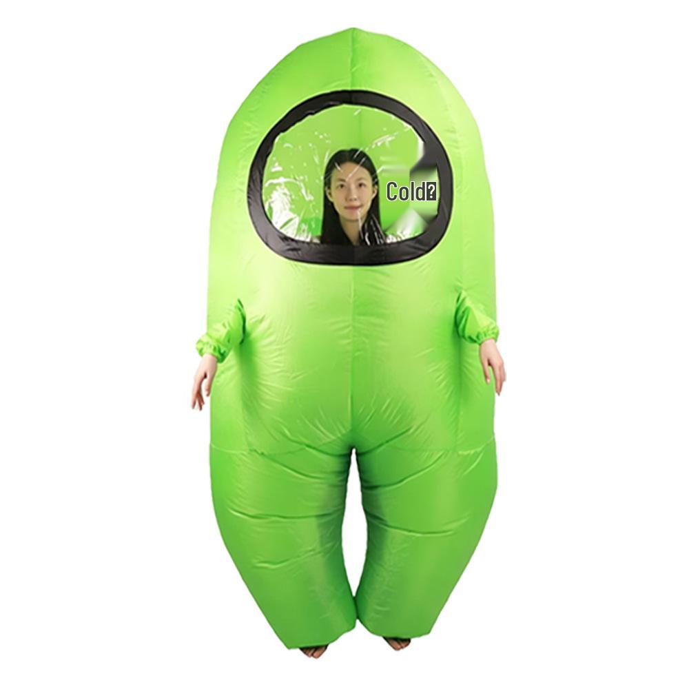 Halloween Inflatable Little Red Man Astronaut Werewolf Anime Costume