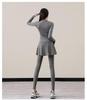 Women's High-End Yoga & Pilates Suit: Jacket, Skirt, Pants for Autumn/Winter 2024 Fitness & Running