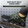 Sicherheitsschuhe für Herren, Arbeitsschuhe mit Stahlkappe, pannensichere Arbeits-Sneaker, leichte, atmungsaktive Arbeitssicherheitsstiefel