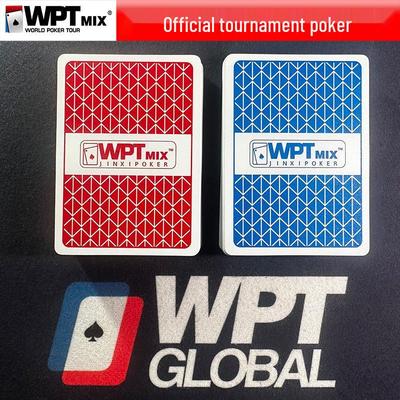 WPT Texas Hold'em Hartplastik Pokerkarten - Wettbewerbs-Spezialset