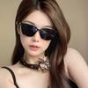 Large Frame Uv Resistant Sunglasses For Women'S Sunglasses