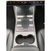 For Tesla Model 3 2017-    Carbon Fiber Center Console Water Cup Panel Cover Trim Sticker Interior Accessories