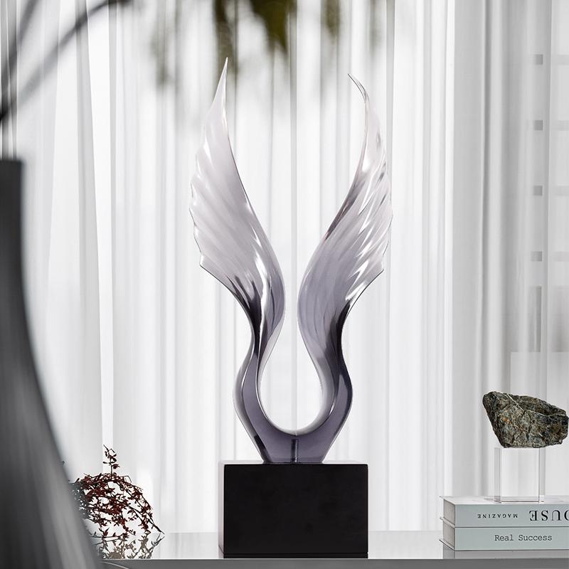 Art Eagle Statue  Abstract Sculpture Living Room Home Decoration Resin Sculptur Office Desk Decoration Accessories Sculptures
