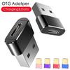 5pcs USB To Type C OTG Phone Adapter USB-A Male To Female Type-C Converter For PC Computer Laptops Samsung Xiaomi Huawei iPhone