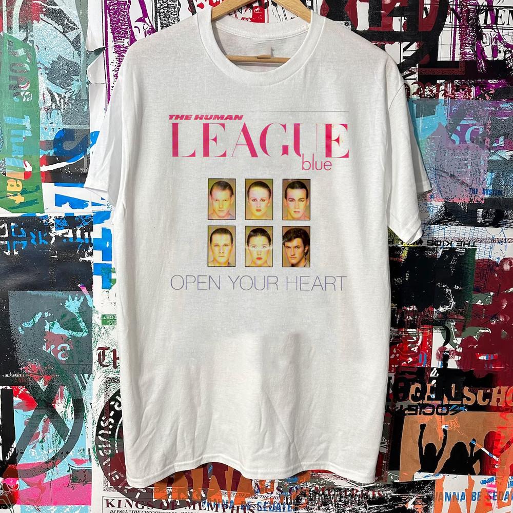 The Human League Open Your Heart T Shirt Size S5XL Unisex T-Shirt M