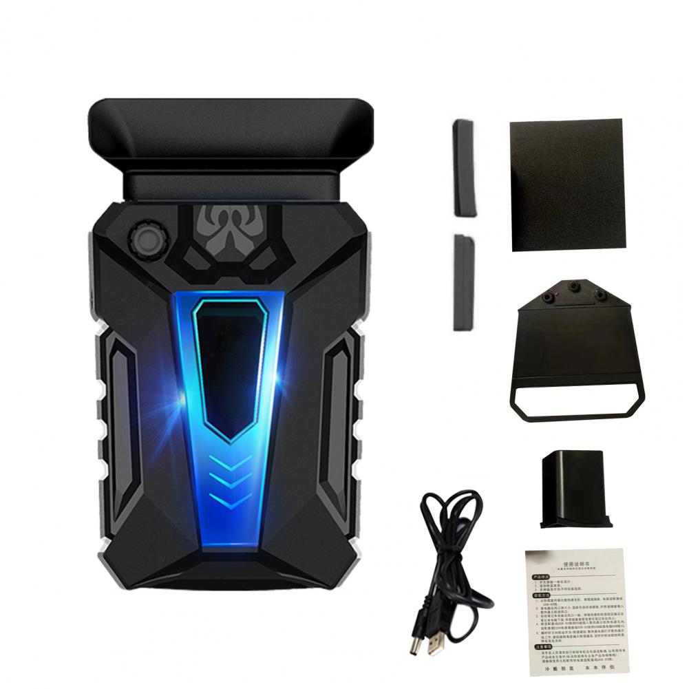 Laptopkühler Hochgeschwindigkeits-Ultraleise-USB-Luftkühler mit intelligenter Temperaturregelung für Computerkühler Extern für Niedrig